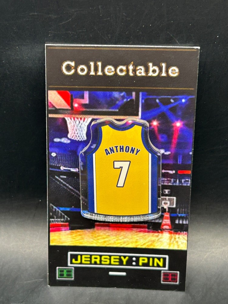 Los Angeles Lakers Carmelo Anthony jersey lapel pin - SHOWTIME collectible
