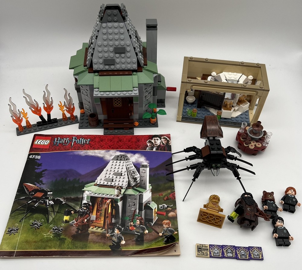 LEGO Harry Potter Hagrid's Hut and Polyjuice Potion Mistake Incomplete Set