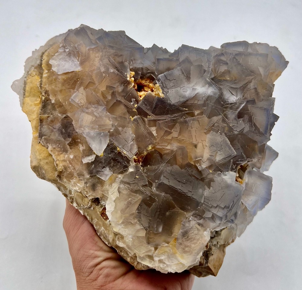 Marvelous 4523g Natural Phantom Cubic Fluorite Calcite Specimen from Pakistan