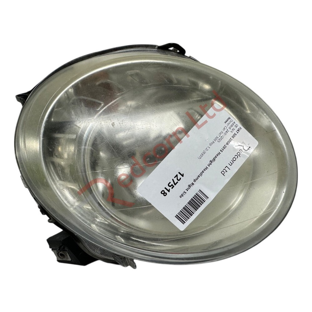 FIAT 500 2008-2015 Headlight Headlamp Right Side