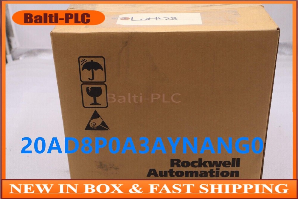 NEW Allen-Bradley 20AD8P0A3AYNANG0 SER A Powerflex AC Drive 5 HP STOCK US