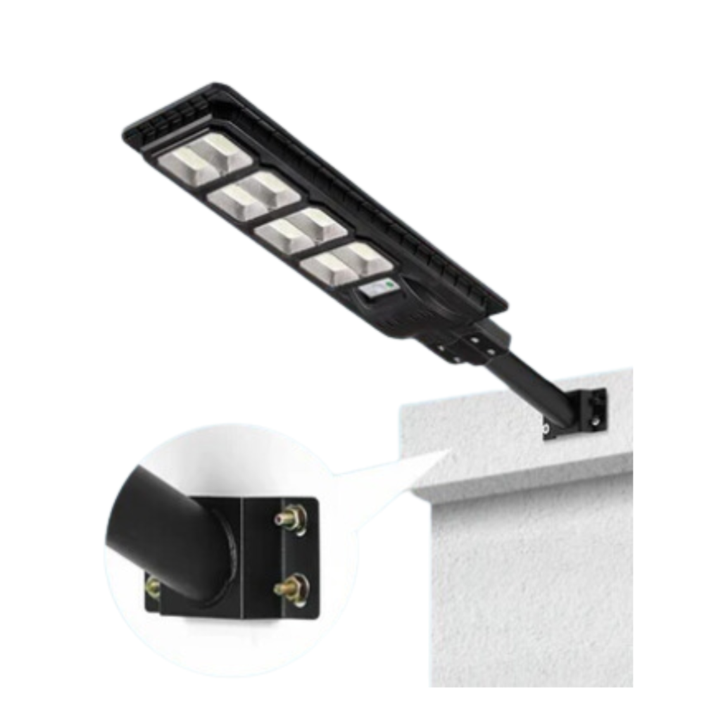 200W Street Solar Lamp with remote control  20000LM 6000K  Easy Installation