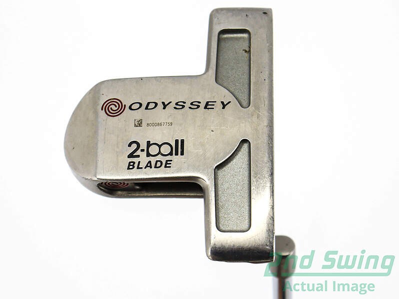 Odyssey White Hot 2-Ball Blade Putter Right-Handed 38.5 Inch Steel Shaft