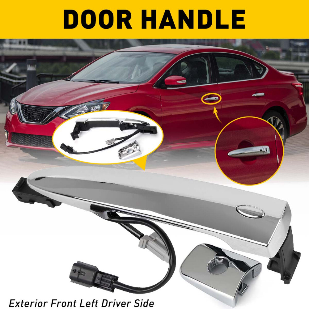 Chrome Driver Door Handle Front Left For Nissan Maxima Murano