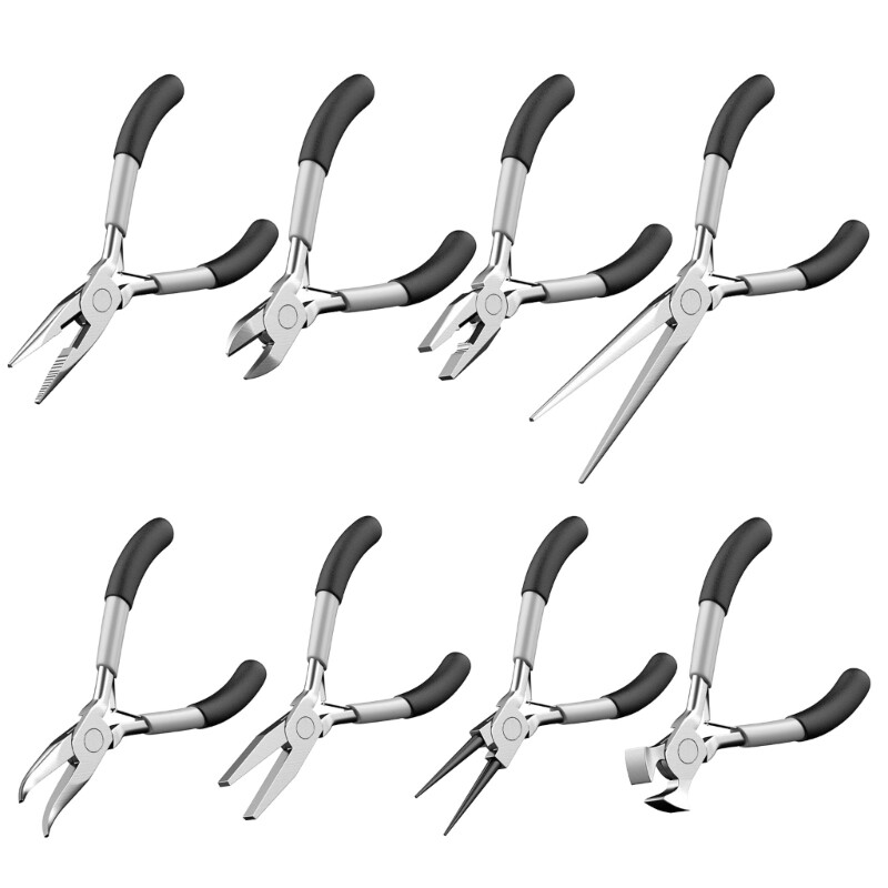 Compact Needle Nose Jewelry Pliers for Precise Crafting & DIY Projects