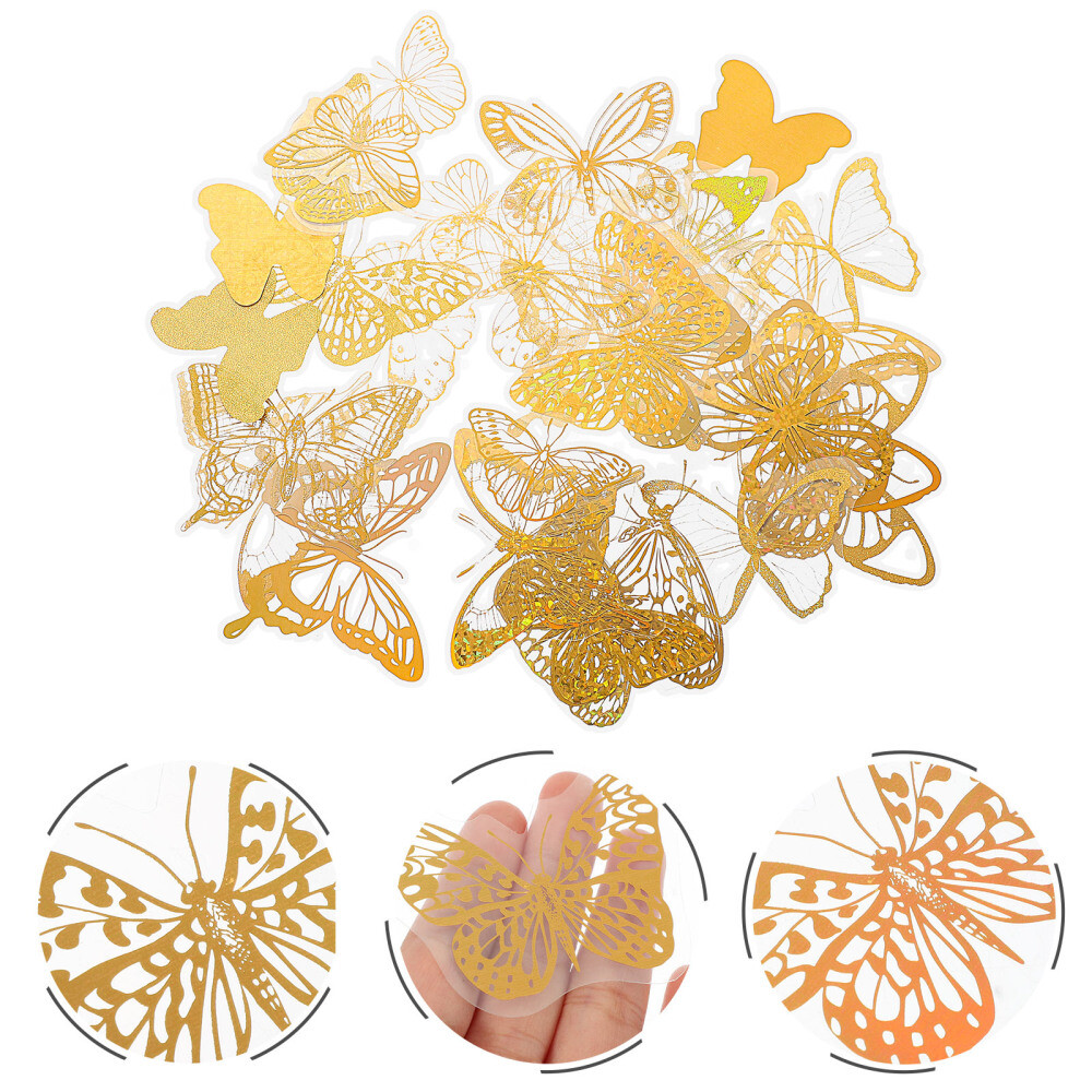 2 Sets Stick Sticker Photo Album Stickers PET Material