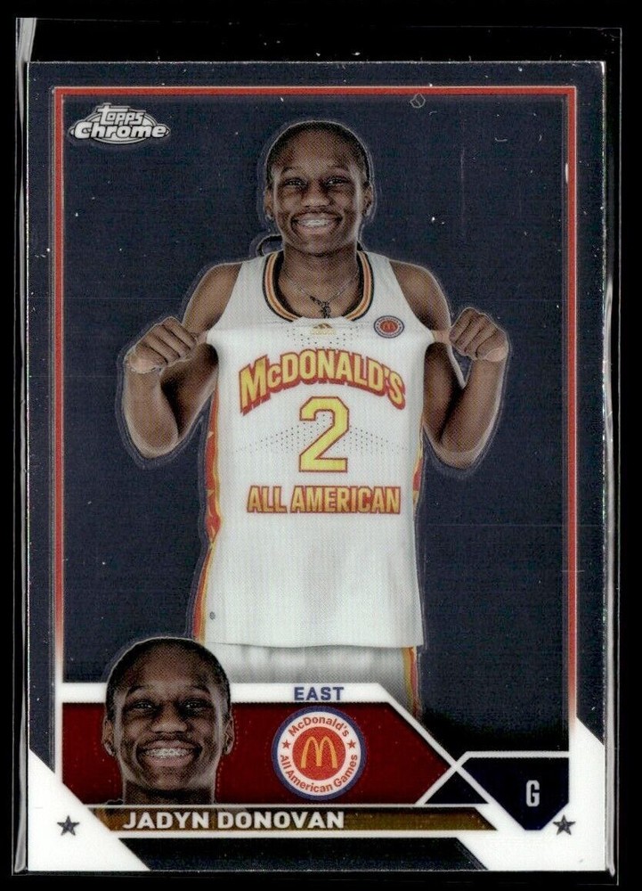2023-24 TOPPS CHROME MCDONALD'S ALL AMERICAN JADYN DONOVAN MCDONALD'S #76