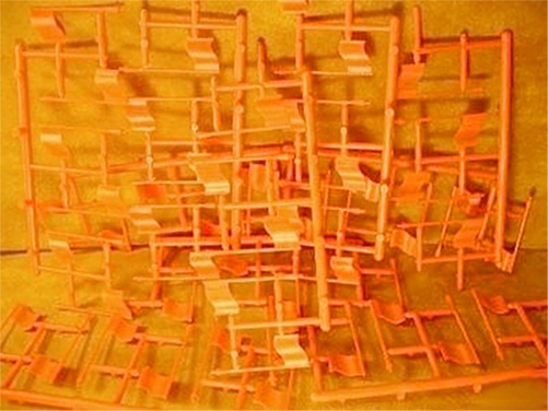 288pc Vintage Aurora AFX G+ +SpeedSteer HO Slot Car Track Flags Racing Decor A++