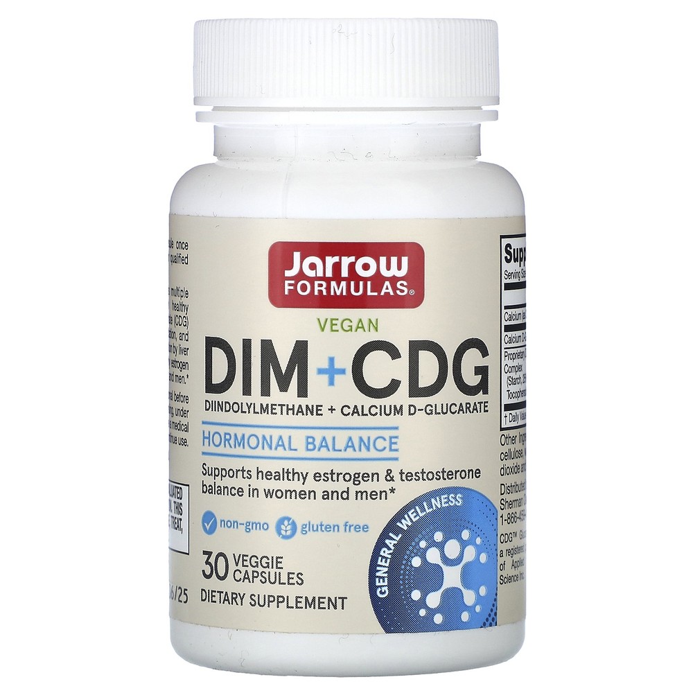 Jarrow Formulas Dim Plus CDG Supplement 30 Veggie Caps