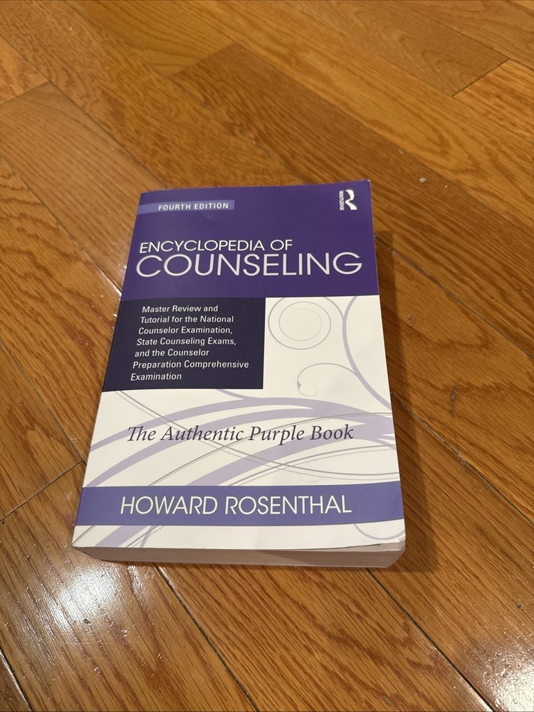 Encyclopedia of Counseling 4th Edition Paperback Howard Rosenthal (2017)