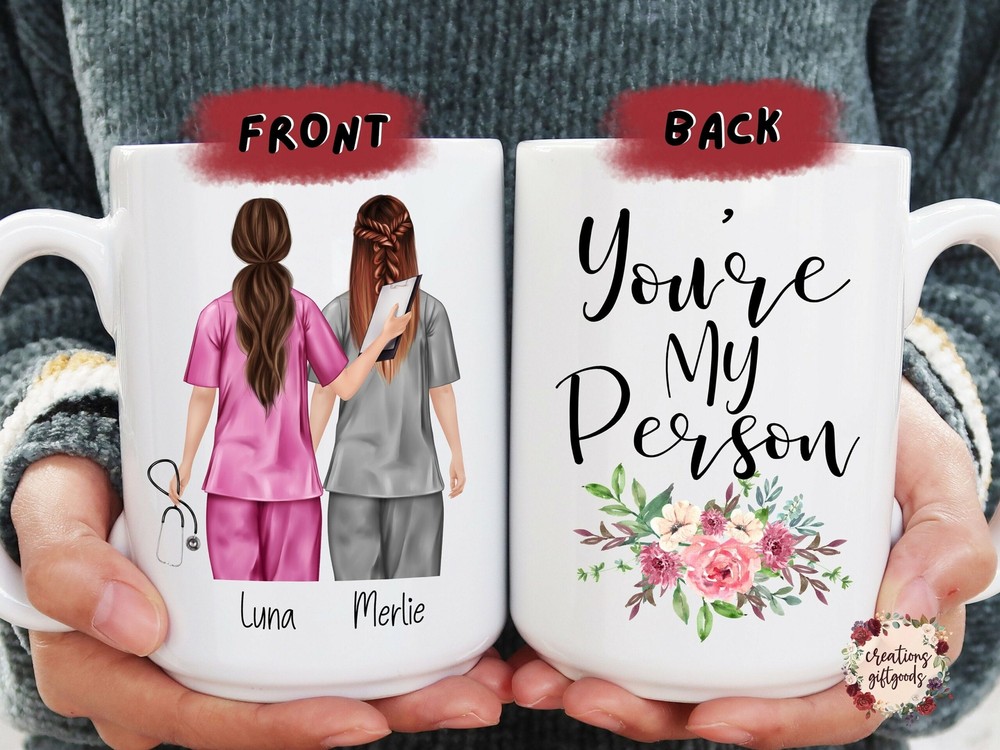 Nurse Best Friend Mug Custom Nurse Gift Medical Student Gift Future Doctor