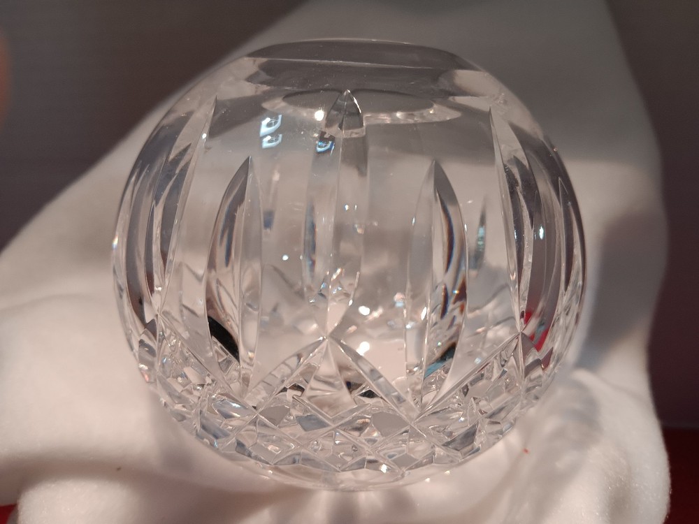 Waterford Lismore Crystal Rose Vase