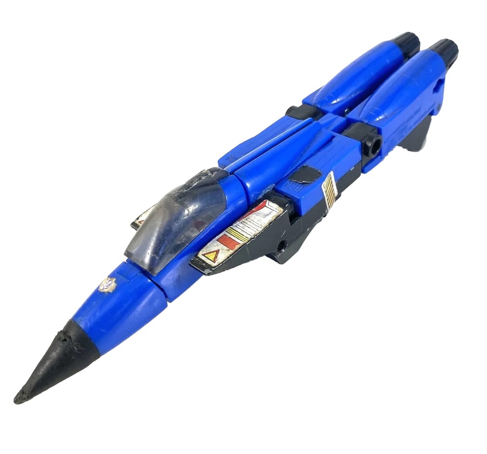 Transformers G1 Dirge Blue Jet Figure Generation 1 Hasbro. Incomplete.