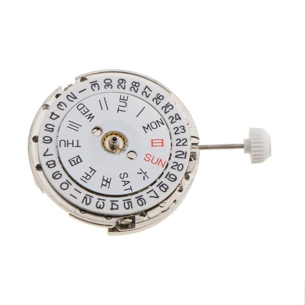 25mm Dual Calendar @ 3 Automatic Mechanical Watch Movement For Miyota 8205 8200