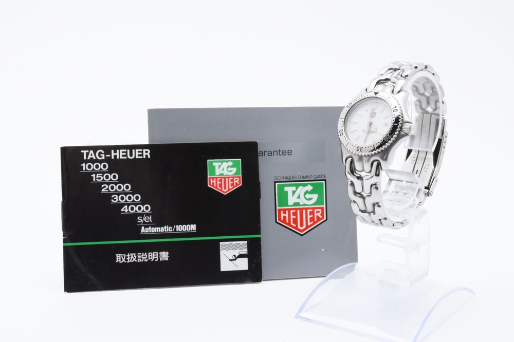 TAG Heuer SEL S99.015 White Dial Quartz Womens Watch 200M Near MINT From Japan