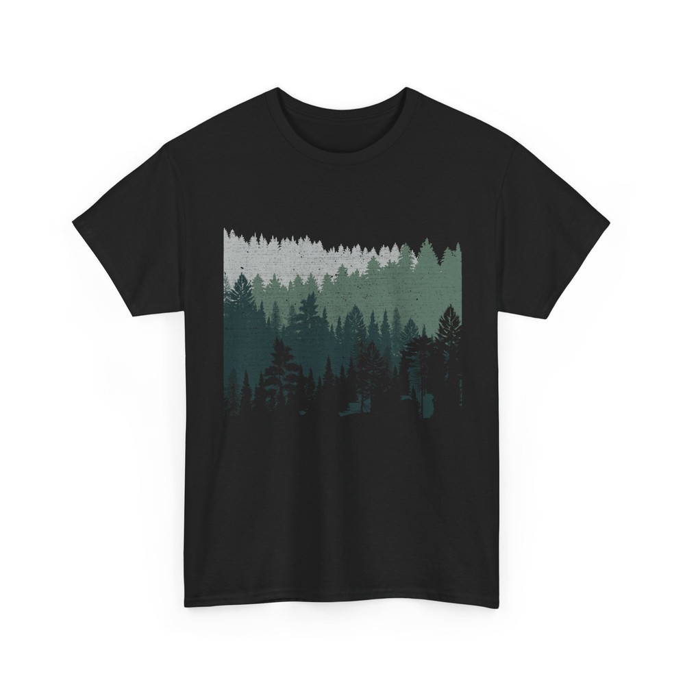 Forest Nature T-Shirt, Wildlife Lovers Trees Hiking Camping Women Men Shirt