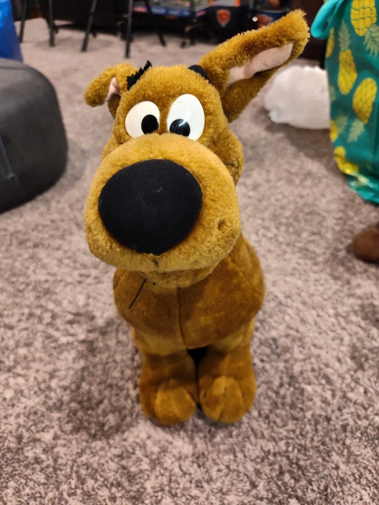 Vintage Scooby Doo Plush Cartoon Network Stuffed Animal 14” 2000