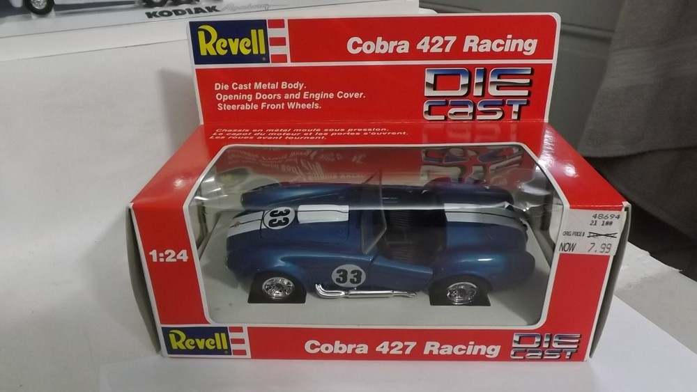1988 Revell  Cobra 427 Racing Opening Doors & Engine Cover  1/24 Scale
