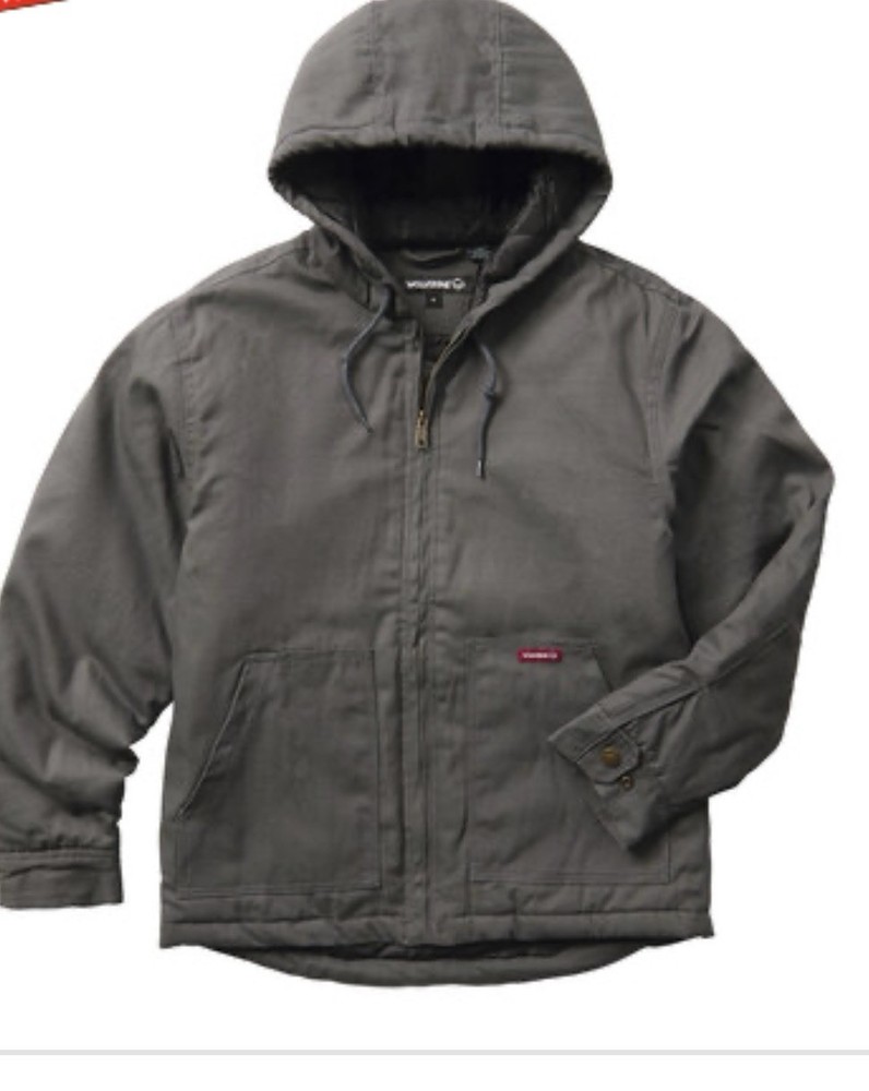 Wolverine Grayson Marron Fonce Men's Hooded Jacket COAT Size M