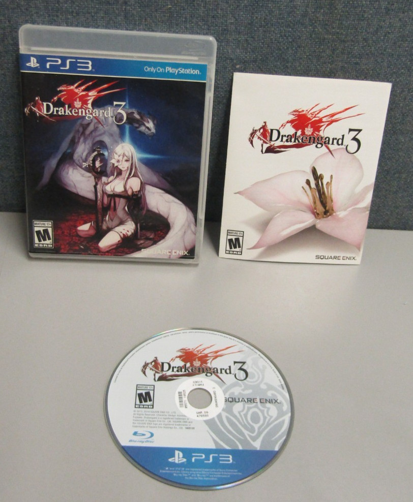 Drakengard 3 (Sony PlayStation 3, 2014) PS3 - Tested Working