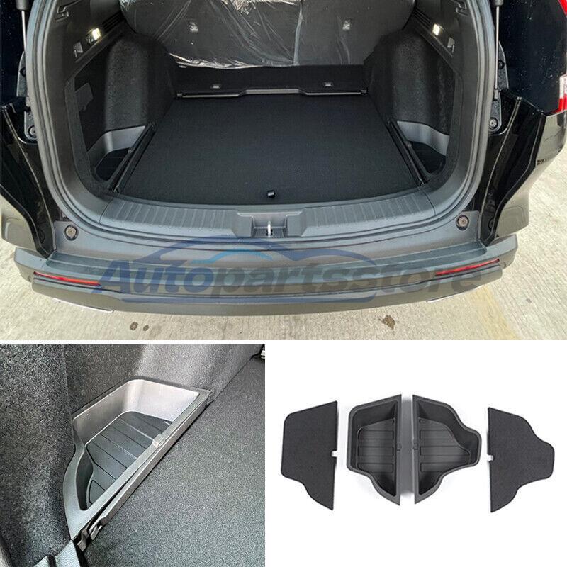 Black Rear Door Trunk Lid Storage Box Frame Trim For Honda CRV CR-V 2023-2024