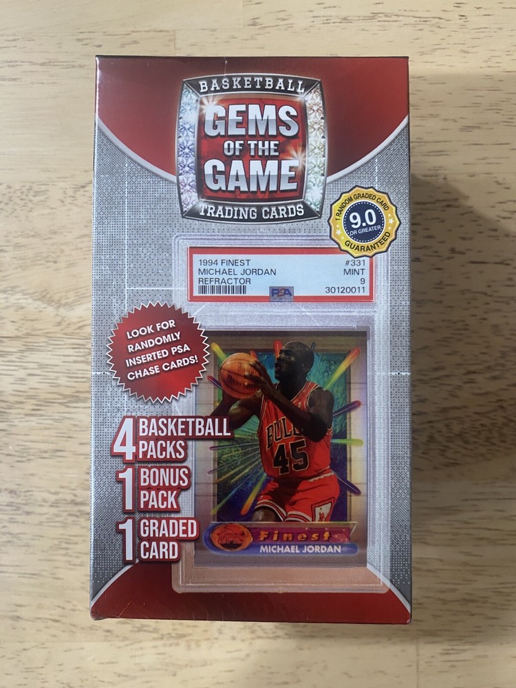 🔥2024 Basketball Gems of the Game MJ Holdings Exclusive! Factory Sealed Box!