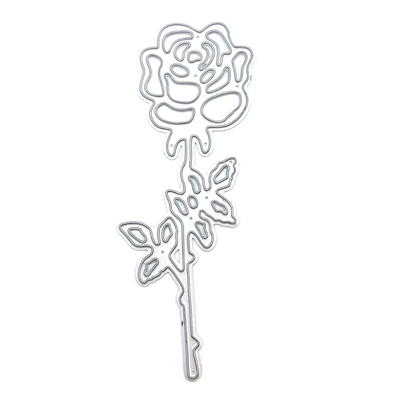 Rose Shape Metal Cutting Dies Embossing Dies Stamps for DIY Embossing Album