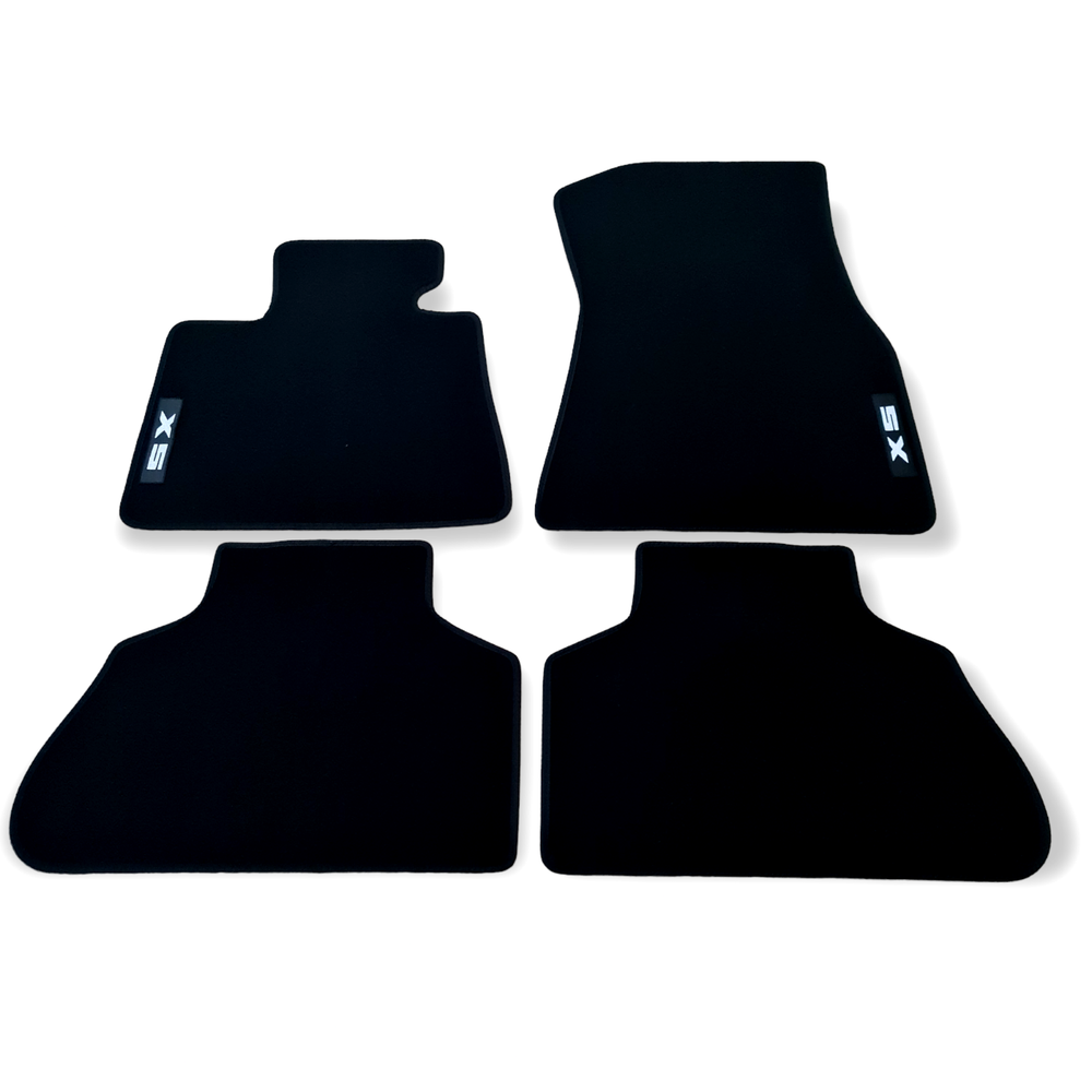 Car Floor Mats For BMW X5 G05 2018-2023 Black Carpet Rugs Auto Liners