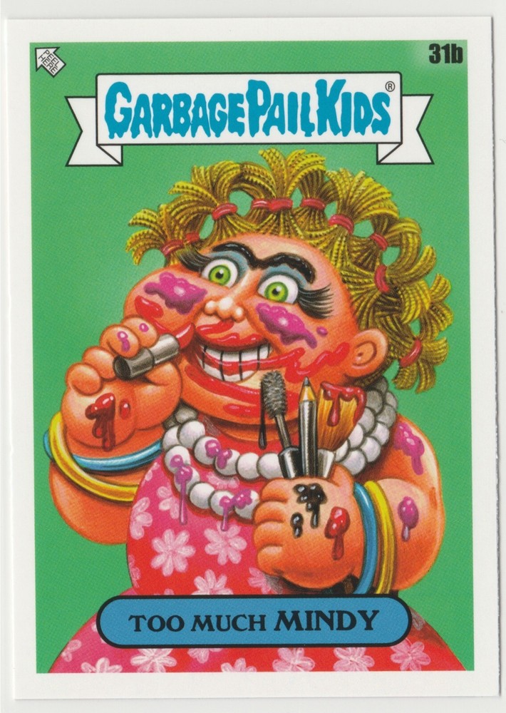 Too Much Mindy GPK 2024 Kids At Play Garbage Pail Kids Card #31b