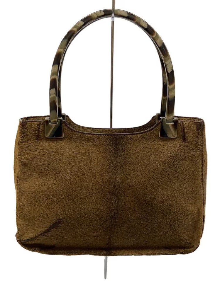 RARE Authentic Prada Leather Shoulder Bag Brown BRW B8473