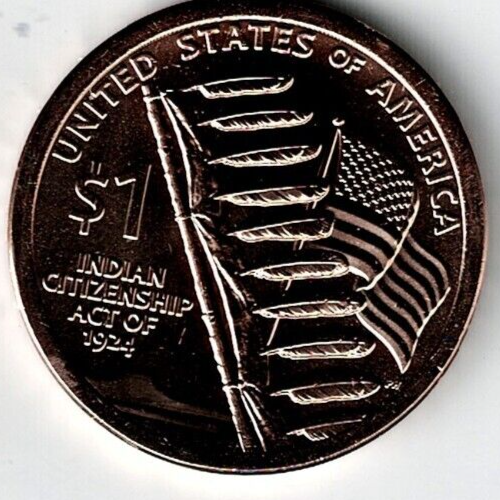 2024-D Denver $1 Brilliant Uncirculated Native American Dollar Coin!