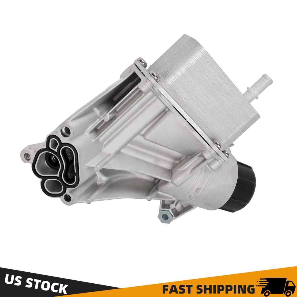 NEW Engine Oil Cooler Filter Housing For Ram 3.0L V6 DIESEL 2014-2018 68624177AA