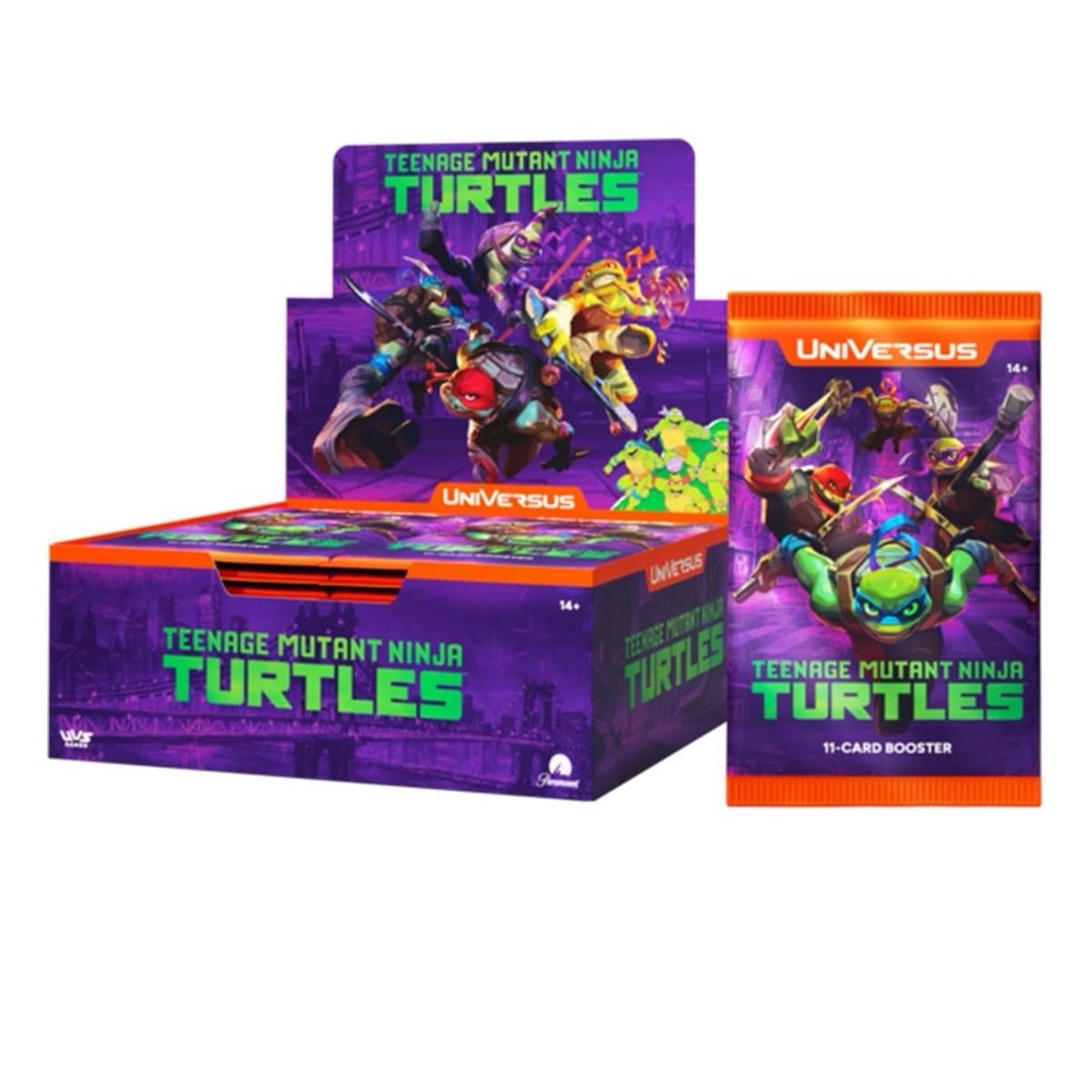 Universus Teenage Mutant Ninja Turtles TMNT TCG Booster Box - NEW SEALED