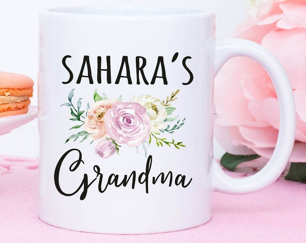 Custom Grandma Mug Custom Grandma Gift Personalized Grandma Mug Personalized
