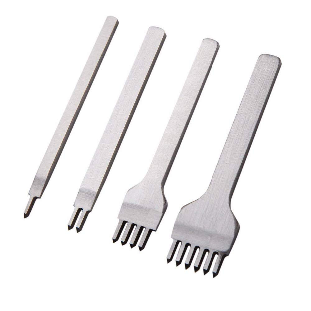 Professional 4mm pitch leather diamond cutter set of 4 tools