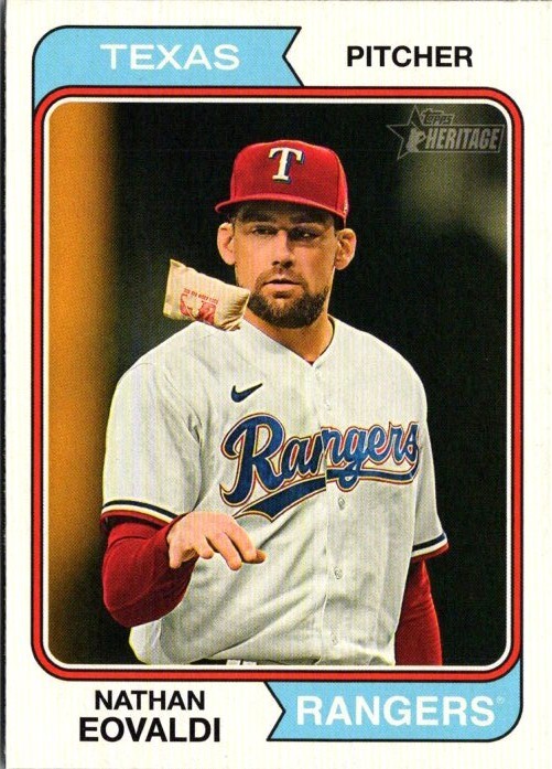 2023 Topps Heritage High Number -  #507 Nathan Eovaldi