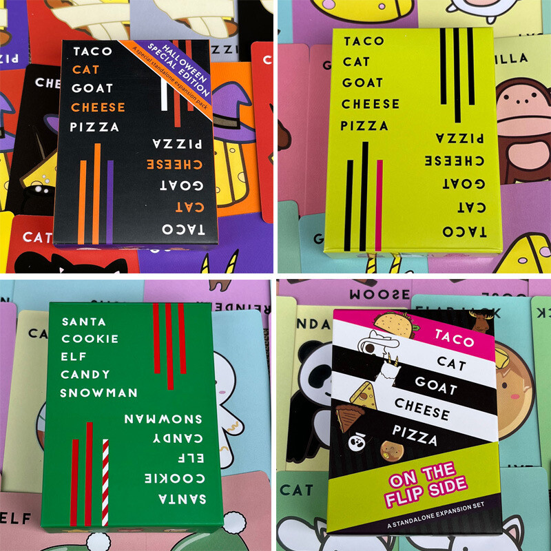 Taco Cat Goat Cheese Pizza Pizza children's toy family interactive game