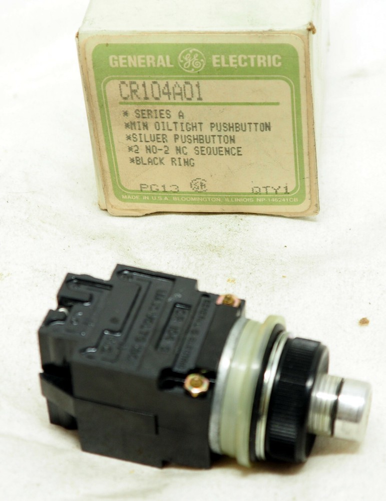GE Series A Push Button Operator CR104A01 - Brand New-image
