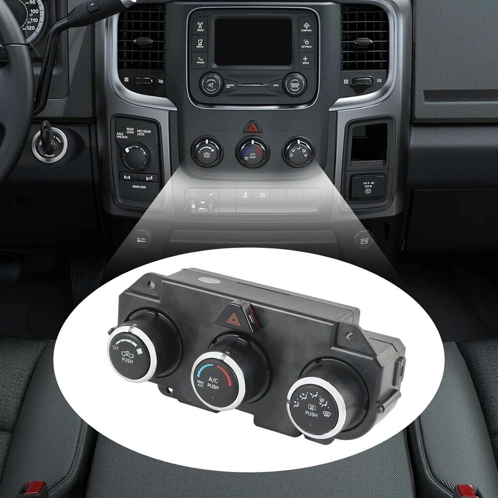 AC Heater Climate Control Unit For 2013-2018 Dodge Ram 1500 2500 3500 P68105021
