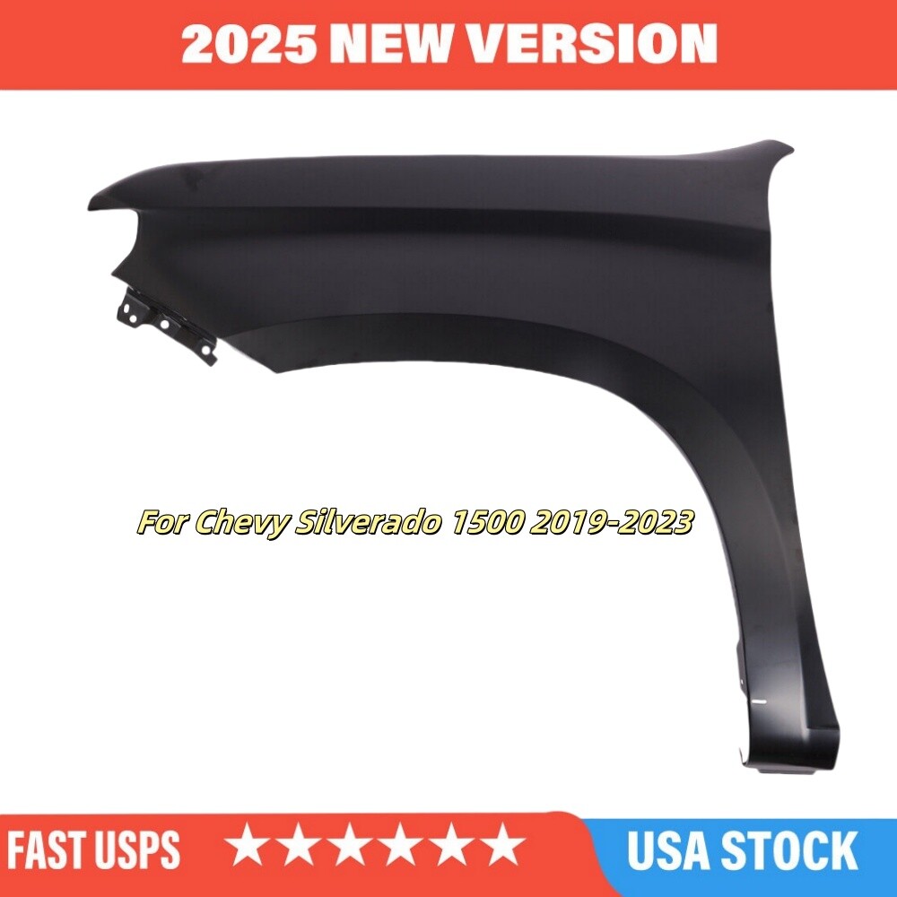 Fit For Chevy Silverado 1500 2019-2023 Left Front Fender Driver Side LH