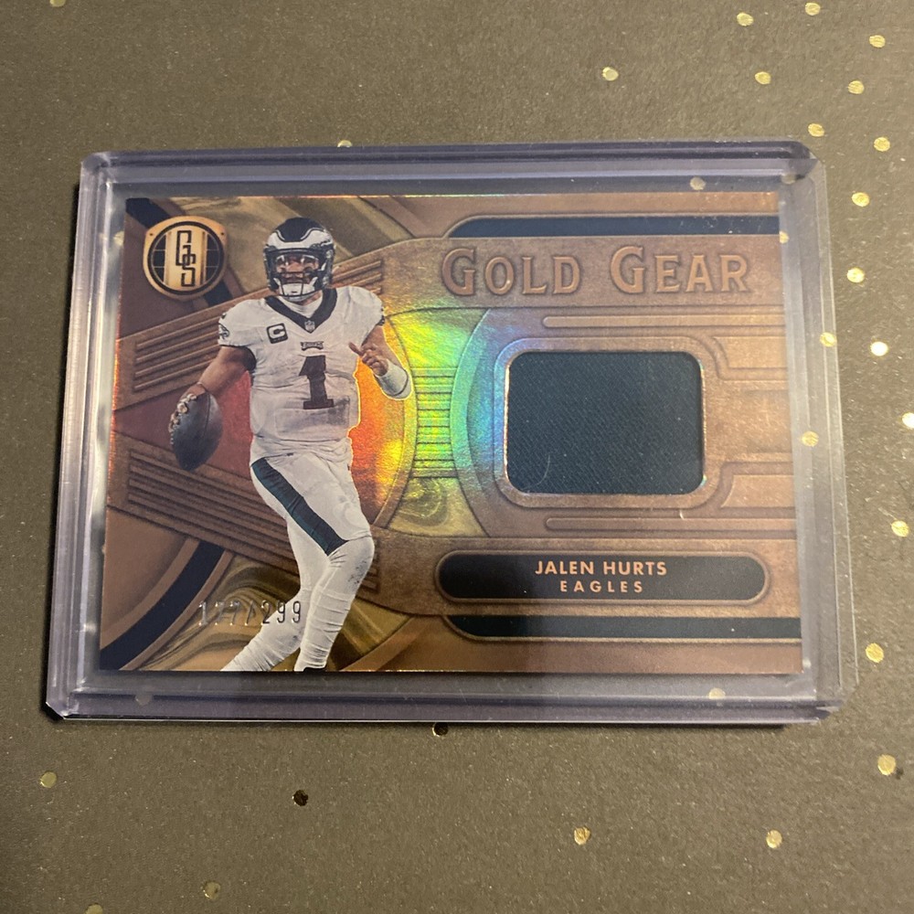 2024 Panini Gold Standard - Gold Gear #GG-JHS Jalen Hurts /299 (MEM)
