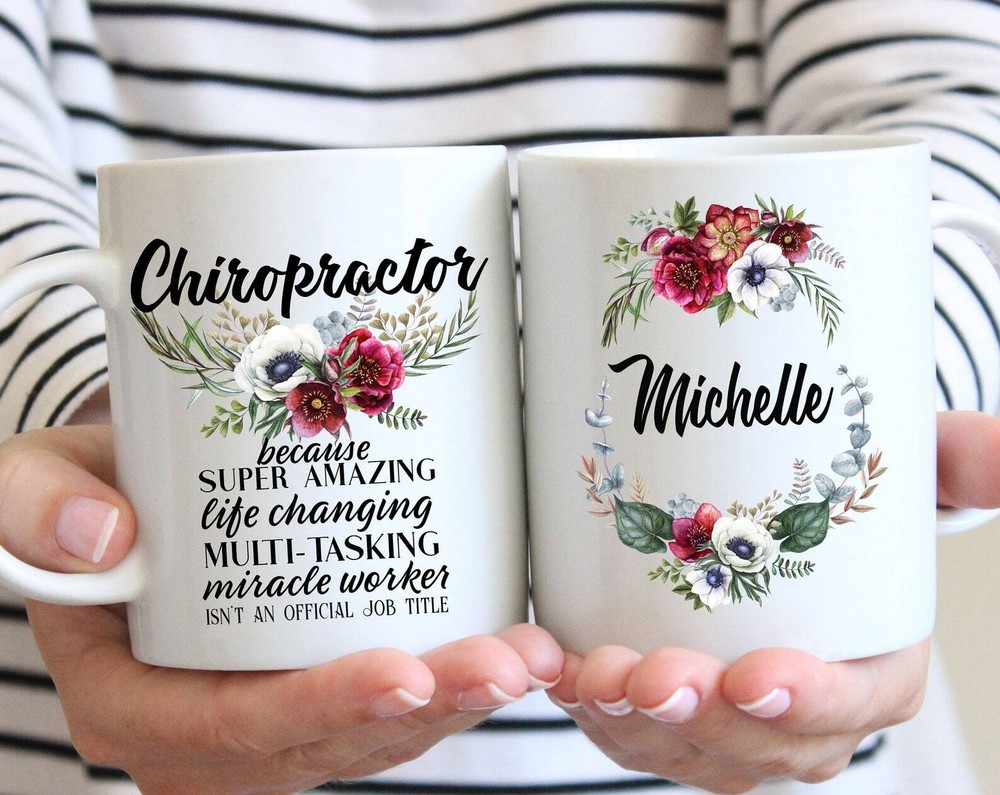 Personalized Chiropractor Gift For Women L Graduation Thank You Appreciation
