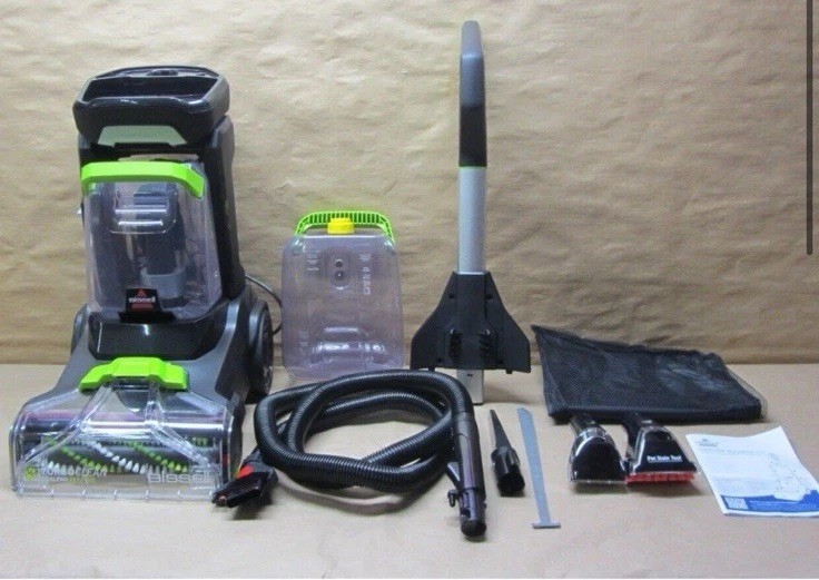 BISSELL TurboClean DualPro Pet Carpet and Upholstery Cleaner Model 30673 for Deep Cleaning