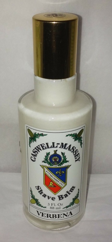 Caswell Massey verbena after shave balm 3 oz new no box