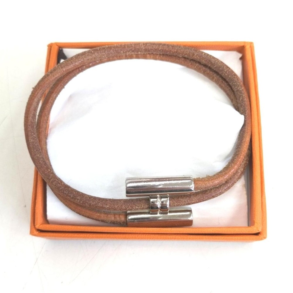 Hermes Tournis H Buckle Leather Belt Y0702