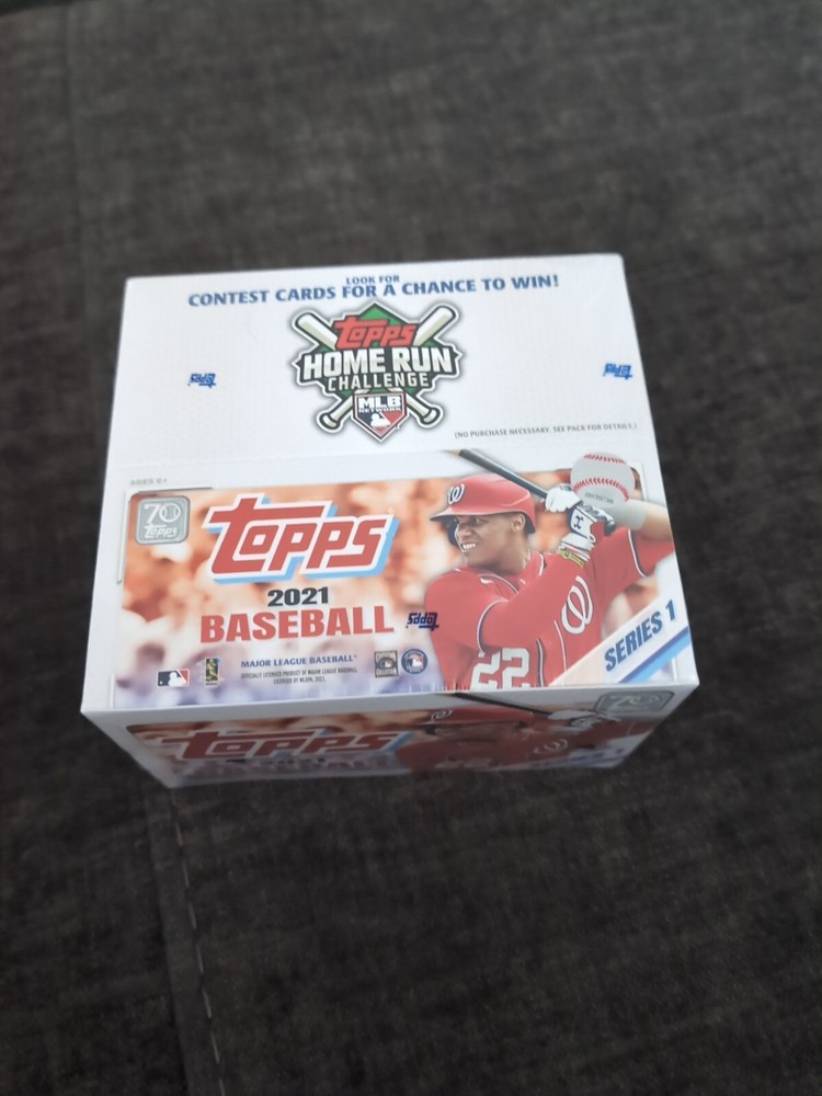 2021 Topps Series 1 Baseball 24-Pack Sealed Retail Box