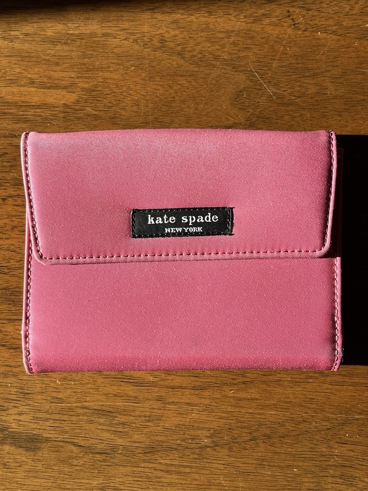Vintage Kate Spade New York Hot Pink Leather Wallet