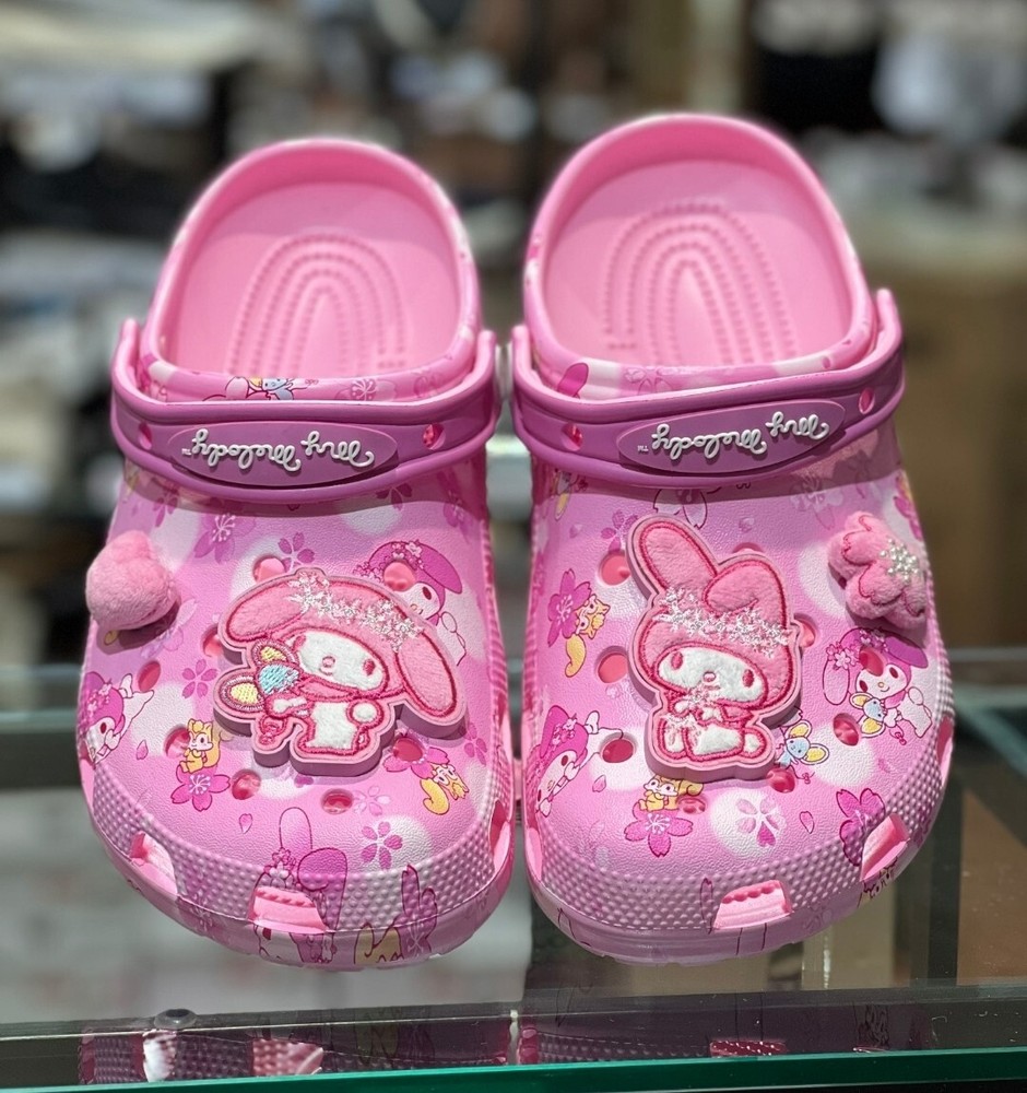 CROCS X Hello Kitty My Melody Classic Clog Pink 211200 Including US tariffs