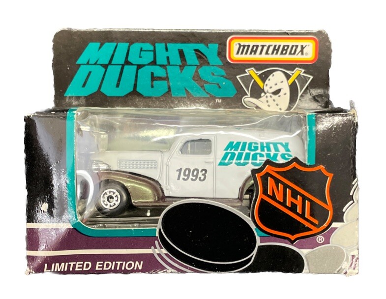 Anaheim Mighty Ducks Matchbox 1993 Team Collectibles Die Cast