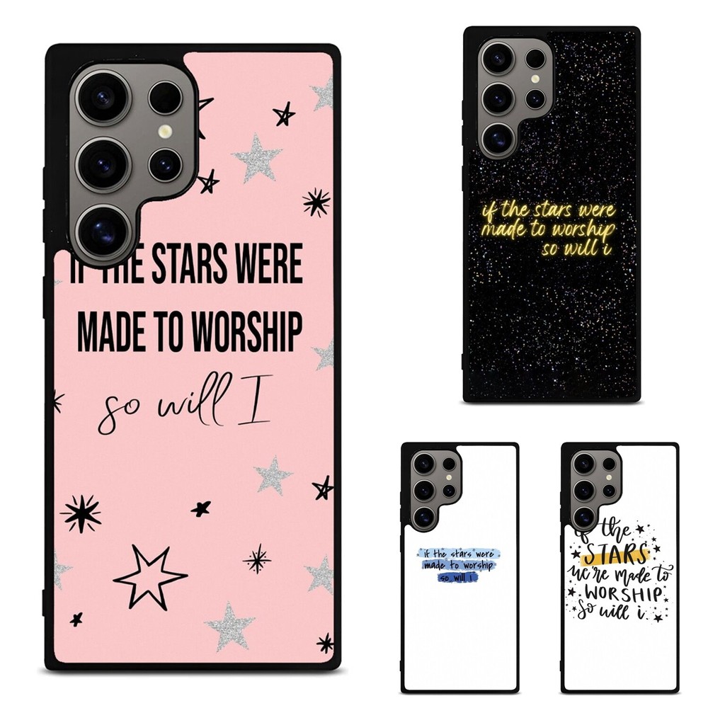 Bible verse If stars were For Samsung S25 S24 S23 FE Ultra a15 a16 Full Coverage